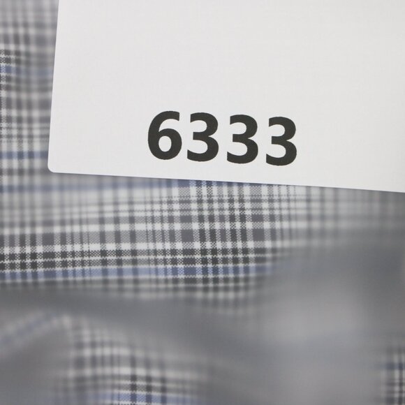 PROPPER Shirt Mens Large Regular Black/Blue Snap Button Polyester Long Sleeve - Picture 16 of 16